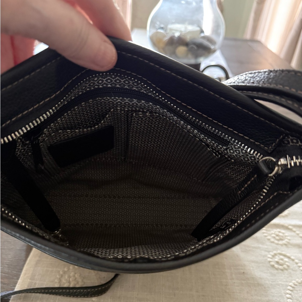 Brighton Journey Interlok Collection Herringbone Crossbody Bag - $365 MSRP - Picture 5 of 5